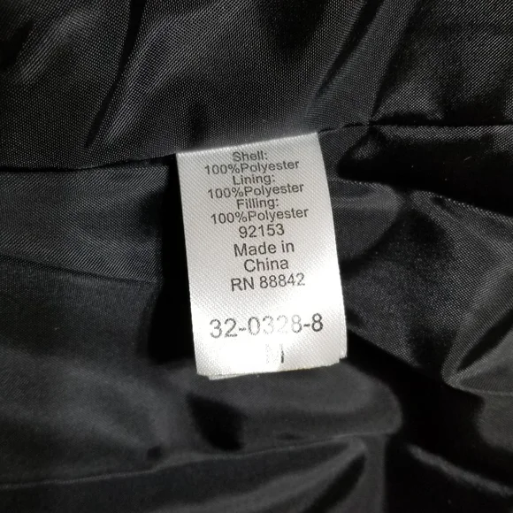 Woman Within Polkadot Black and White Warm Vest Woman Size M - Picture 8 of 8